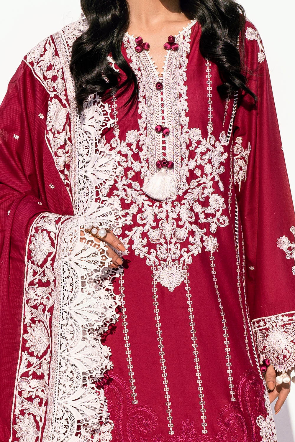 Gul Ahmed | Gul Nilofer 25 | DN-42040 by Gul Ahmed - Designer Dress - Type: Ladies Clothes - Available at Libayah - 100% Original