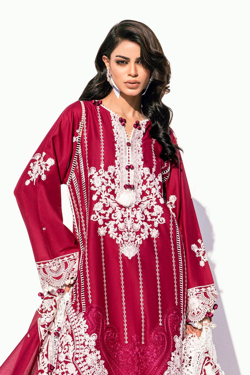 Gul Ahmed | Gul Nilofer 25 | DN-42040 by Gul Ahmed - Designer Dress - Type: Ladies Clothes - Available at Libayah - 100% Original