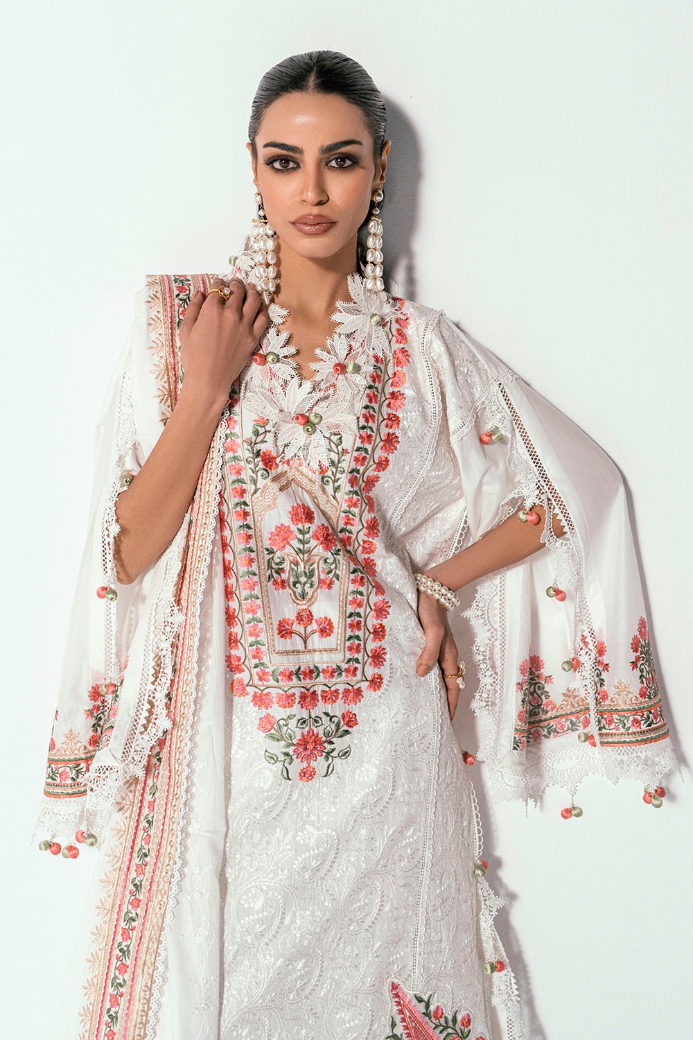 Gul Ahmed | Gul Nilofer 25 | DN-52006 by Gul Ahmed - Designer Dress - Type: Ladies Clothes - Available at Libayah - 100% Original