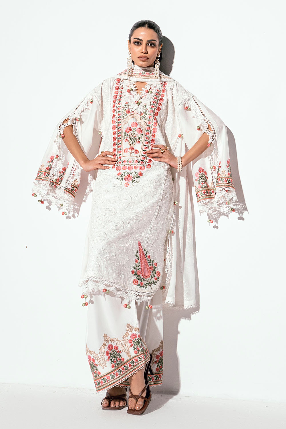 Gul Ahmed | Gul Nilofer 25 | DN-52006 by Gul Ahmed - Designer Dress - Type: Ladies Clothes - Available at Libayah - 100% Original