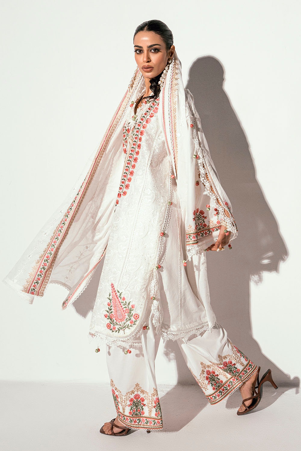 Gul Ahmed | Gul Nilofer 25 | DN-52006 by Gul Ahmed - Designer Dress - Type: Ladies Clothes - Available at Libayah - 100% Original