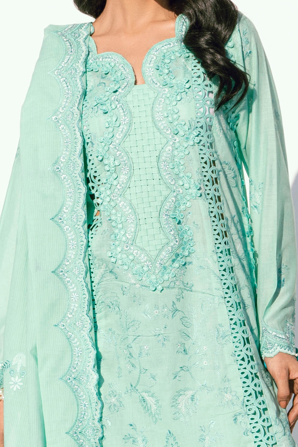 Gul Ahmed | Gul Nilofer 25 | DN-52013 by Gul Ahmed - Designer Dress - Type: Ladies Clothes - Available at Libayah - 100% Original