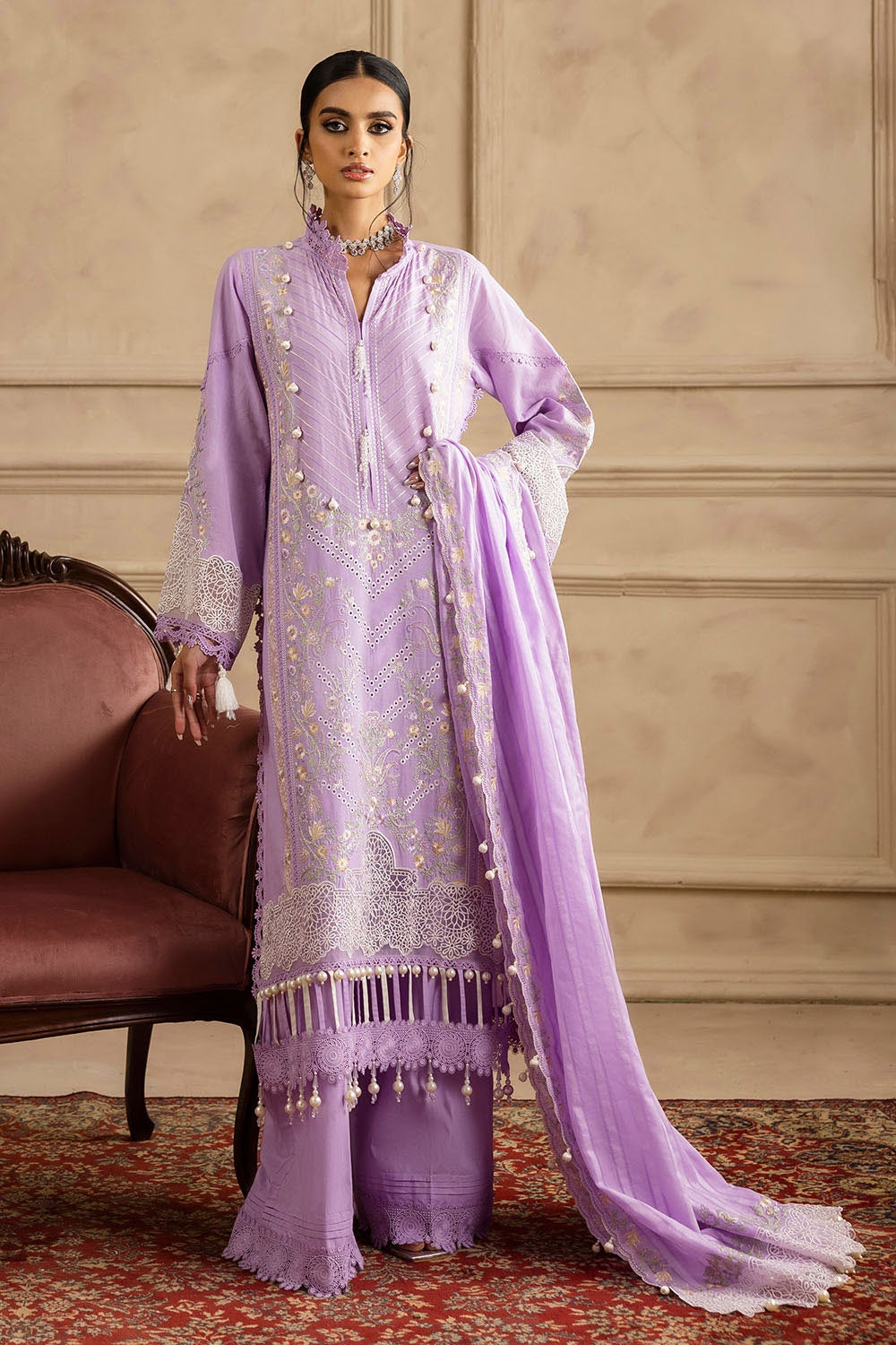 Gul Ahmed | Festive Eid 25 | PM-52034 by Gul Ahmed - Designer Dress - Type: Ladies Clothes - Available at Libayah - 100% Original