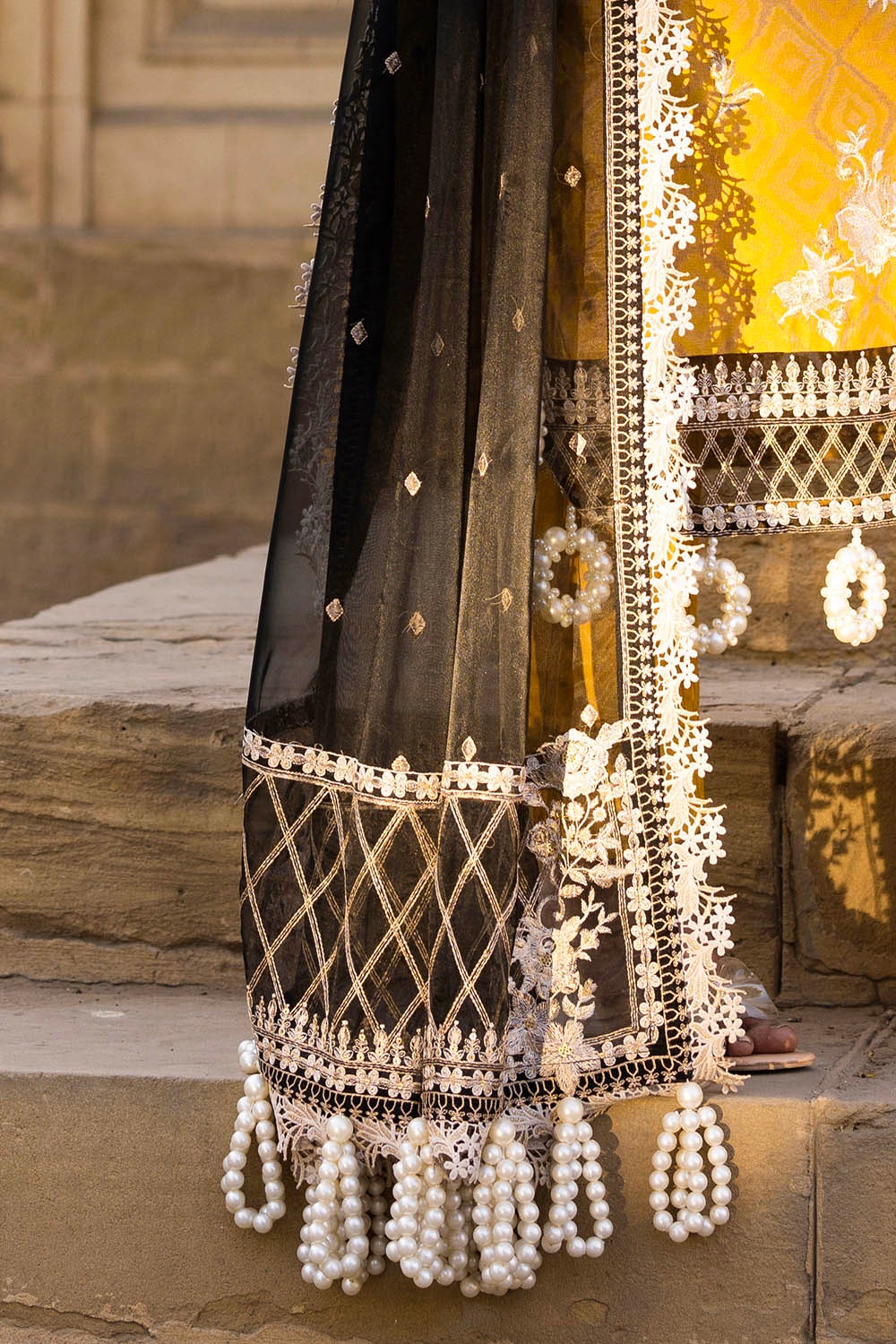 Gul Ahmed | Festive Eid 25 | FE-52001 by Gul Ahmed - Designer Dress - Type: Ladies Clothes - Available at Libayah - 100% Original