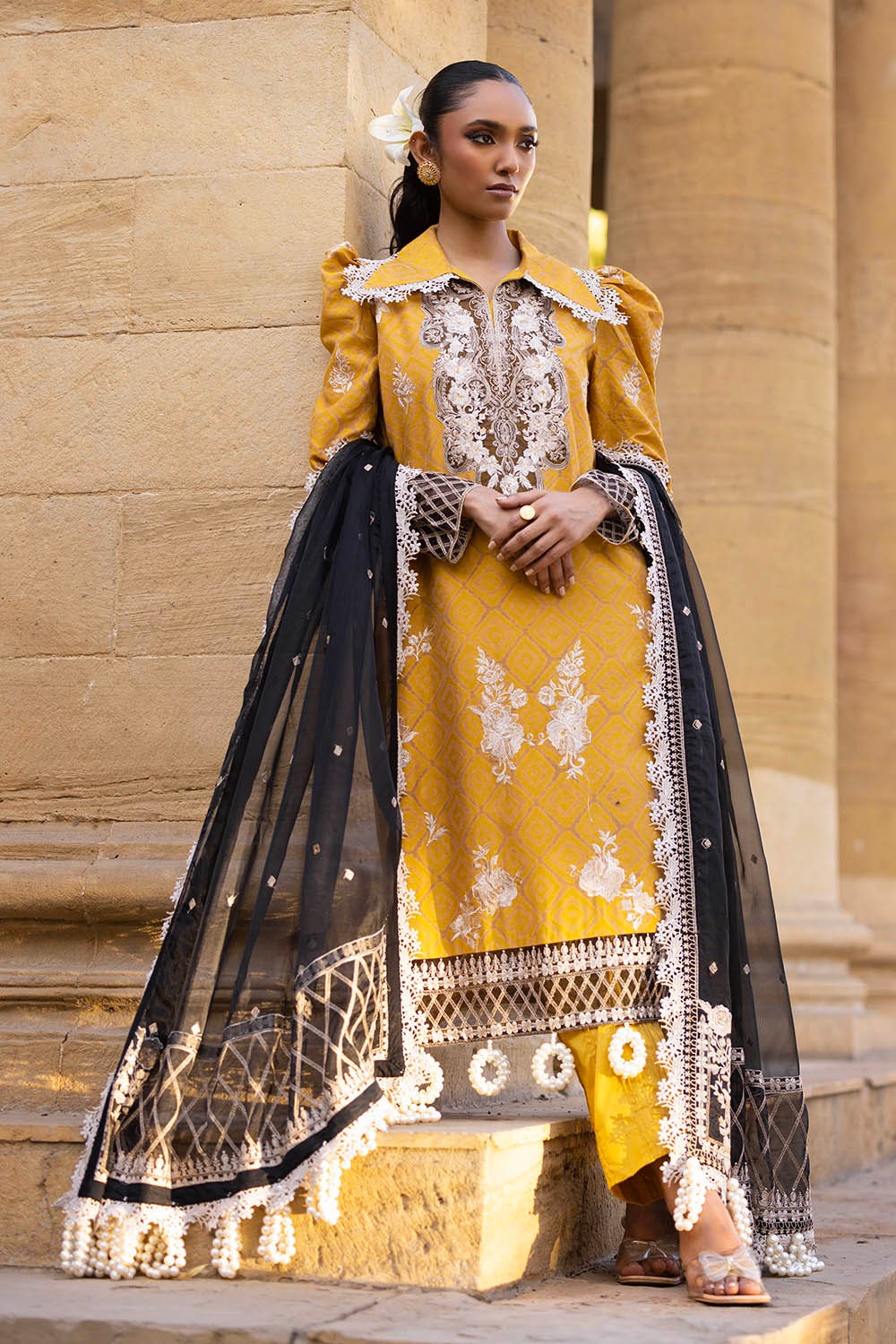Gul Ahmed | Festive Eid 25 | FE-52001 by Gul Ahmed - Designer Dress - Type: Ladies Clothes - Available at Libayah - 100% Original