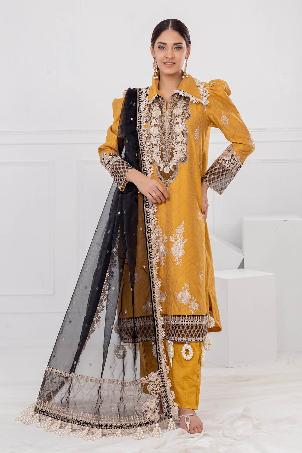 Gul Ahmed | Festive Eid 25 | FE-52001 by Gul Ahmed - Designer Dress - Type: Ladies Clothes - Available at Libayah - 100% Original