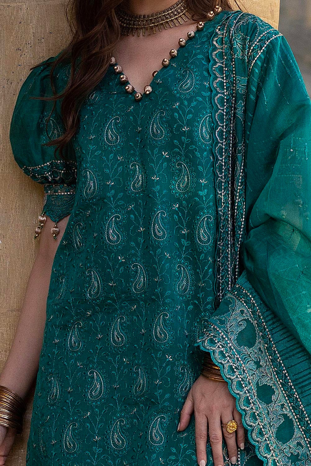 Gul Ahmed | Festive Eid 25 | FE-52032 by Gul Ahmed - Designer Dress - Type: Ladies Clothes - Available at Libayah - 100% Original