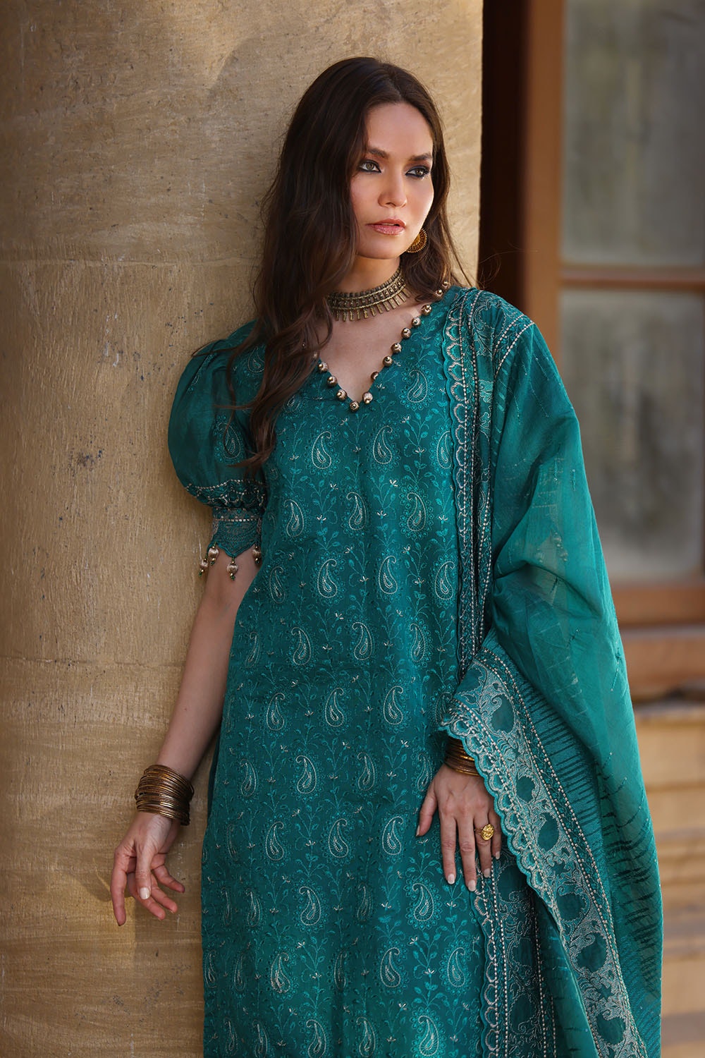 Gul Ahmed | Festive Eid 25 | FE-52032 by Gul Ahmed - Designer Dress - Type: Ladies Clothes - Available at Libayah - 100% Original