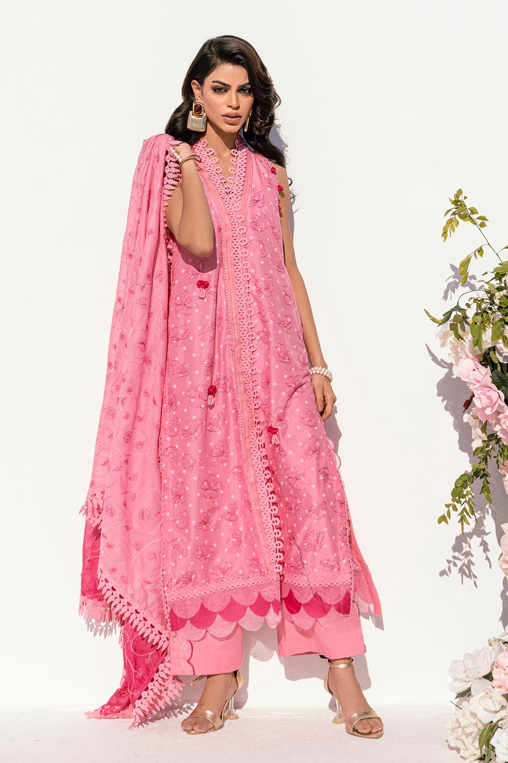 Gul Ahmed | Gul Nilofer 25 | DN-42051 by Gul Ahmed - Designer Dress - Type: Ladies Clothes - Available at Libayah - 100% Original
