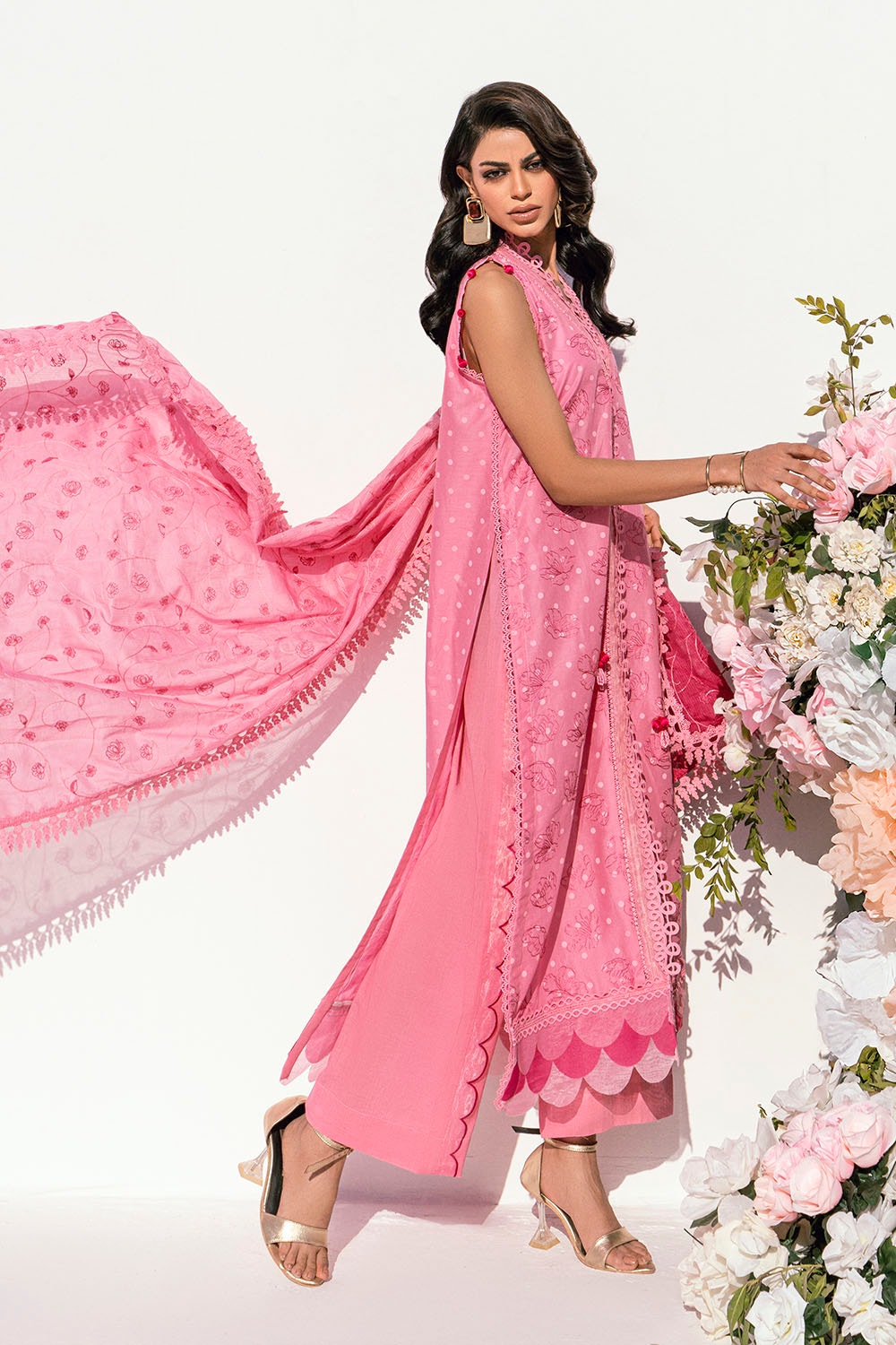 Gul Ahmed | Gul Nilofer 25 | DN-42051 by Gul Ahmed - Designer Dress - Type: Ladies Clothes - Available at Libayah - 100% Original
