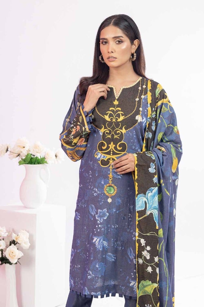 Gul Ahmed | Winter Collection 24 | Suit WNS-32269 A by Gul Ahmed - Designer Dress - Type: Ladies Clothes - Available at Libayah - 100% Original