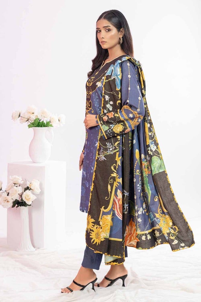 Gul Ahmed | Winter Collection 24 | Suit WNS-32269 A by Gul Ahmed - Designer Dress - Type: Ladies Clothes - Available at Libayah - 100% Original