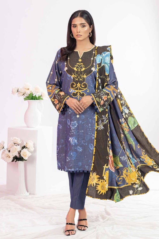 Gul Ahmed | Winter Collection 24 | Suit WNS-32269 A by Gul Ahmed - Designer Dress - Type: Ladies Clothes - Available at Libayah - 100% Original