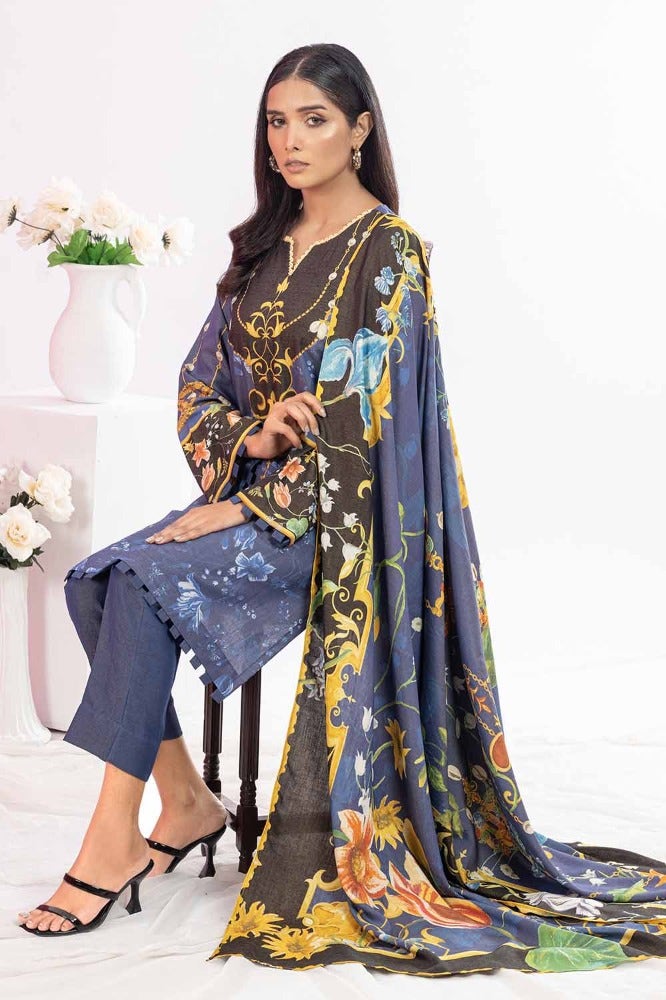 Gul Ahmed | Winter Collection 24 | Suit WNS-32269 A by Gul Ahmed - Designer Dress - Type: Ladies Clothes - Available at Libayah - 100% Original