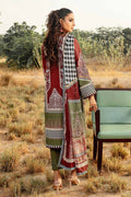 Gul Ahmed | Winter Collection 24 | Cotton Net Dupatta CD-32002 by Gul Ahmed - Designer Dress - Type: Ladies Clothes - Available at Libayah - 100% Original