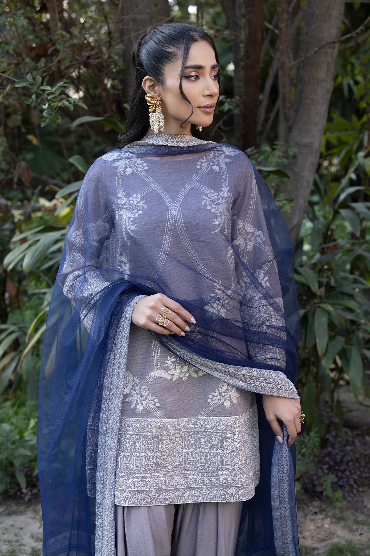 Erum Khan | Shahzeen Eid Collection | KIWI by Erum Khan - Designer Dress - Type: Ladies Clothes - Available at Libayah - 100% Original