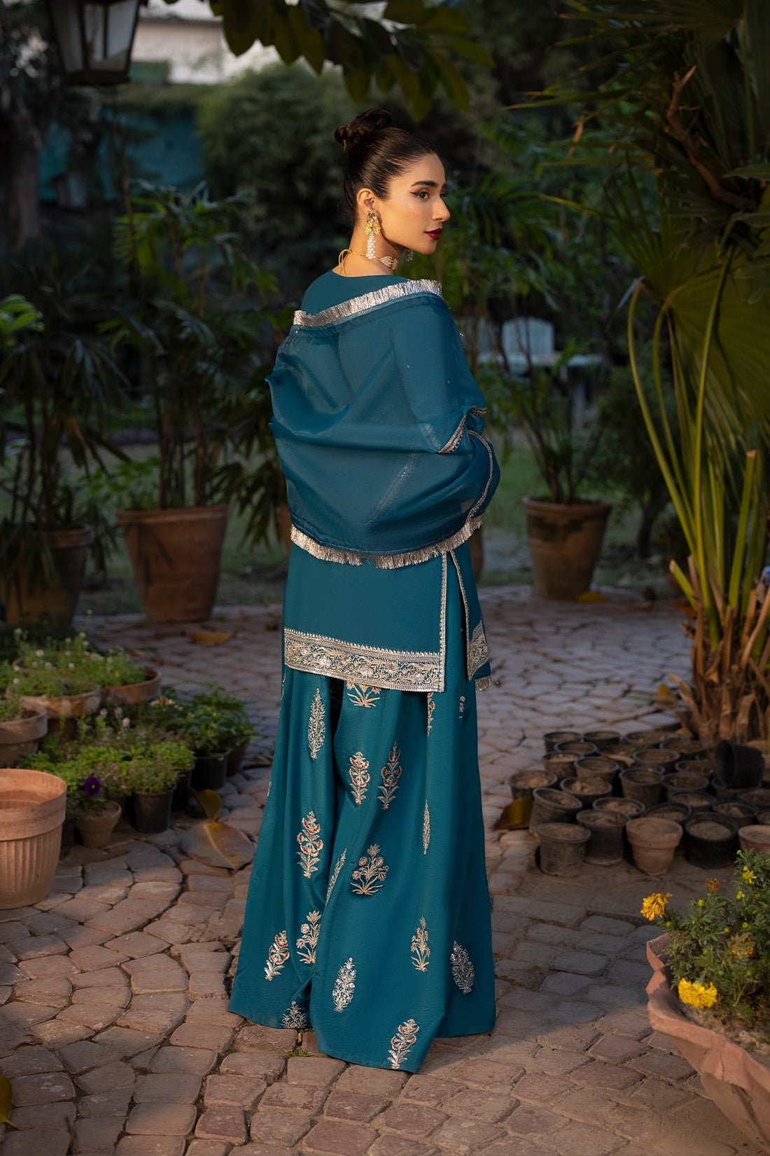 Erum Khan | Shahzeen Eid Collection | TWILIGHT by Erum Khan - Designer Dress - Type: Ladies Clothes - Available at Libayah - 100% Original