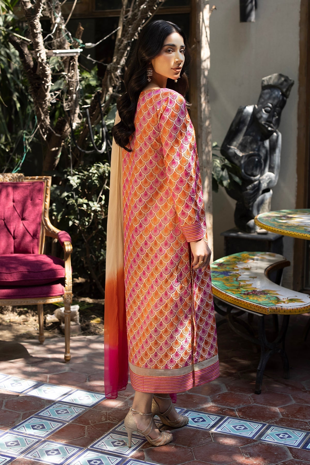 Erum Khan | Shahzeen Eid Collection | BLOSSOM by Erum Khan - Designer Dress - Type: Ladies Clothes - Available at Libayah - 100% Original