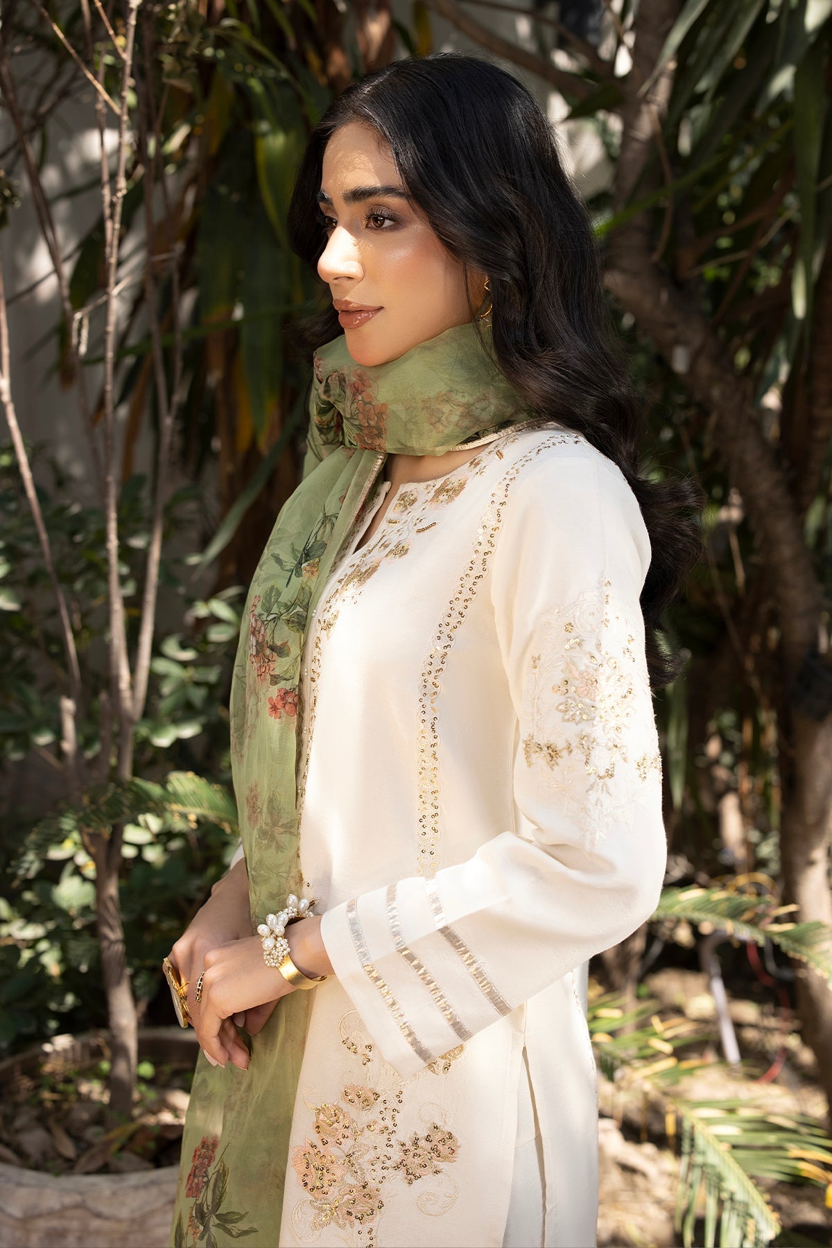 Erum Khan | Shahzeen Eid Collection | SWAN by Erum Khan - Designer Dress - Type: Ladies Clothes - Available at Libayah - 100% Original