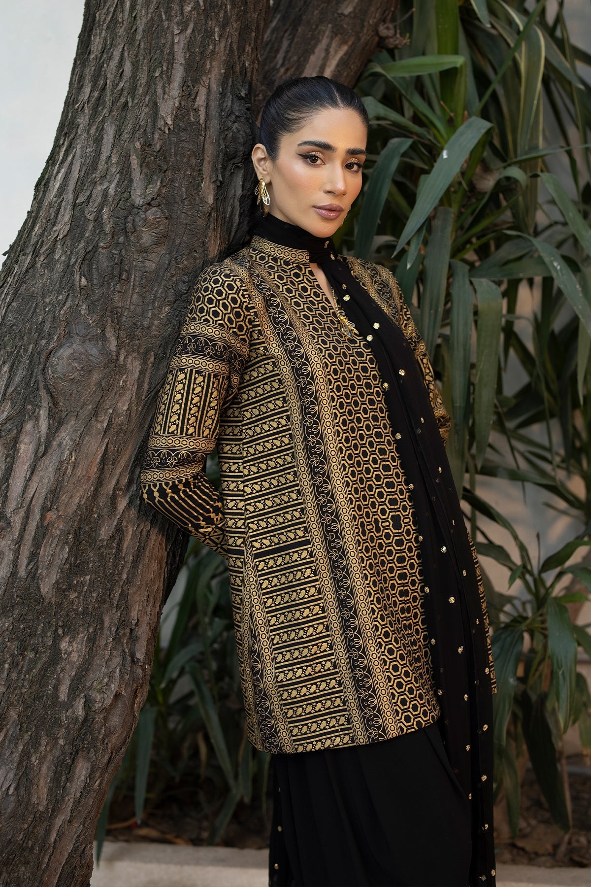 Erum Khan | Shahzeen Eid Collection | SUNSET by Erum Khan - Designer Dress - Type: Ladies Clothes - Available at Libayah - 100% Original