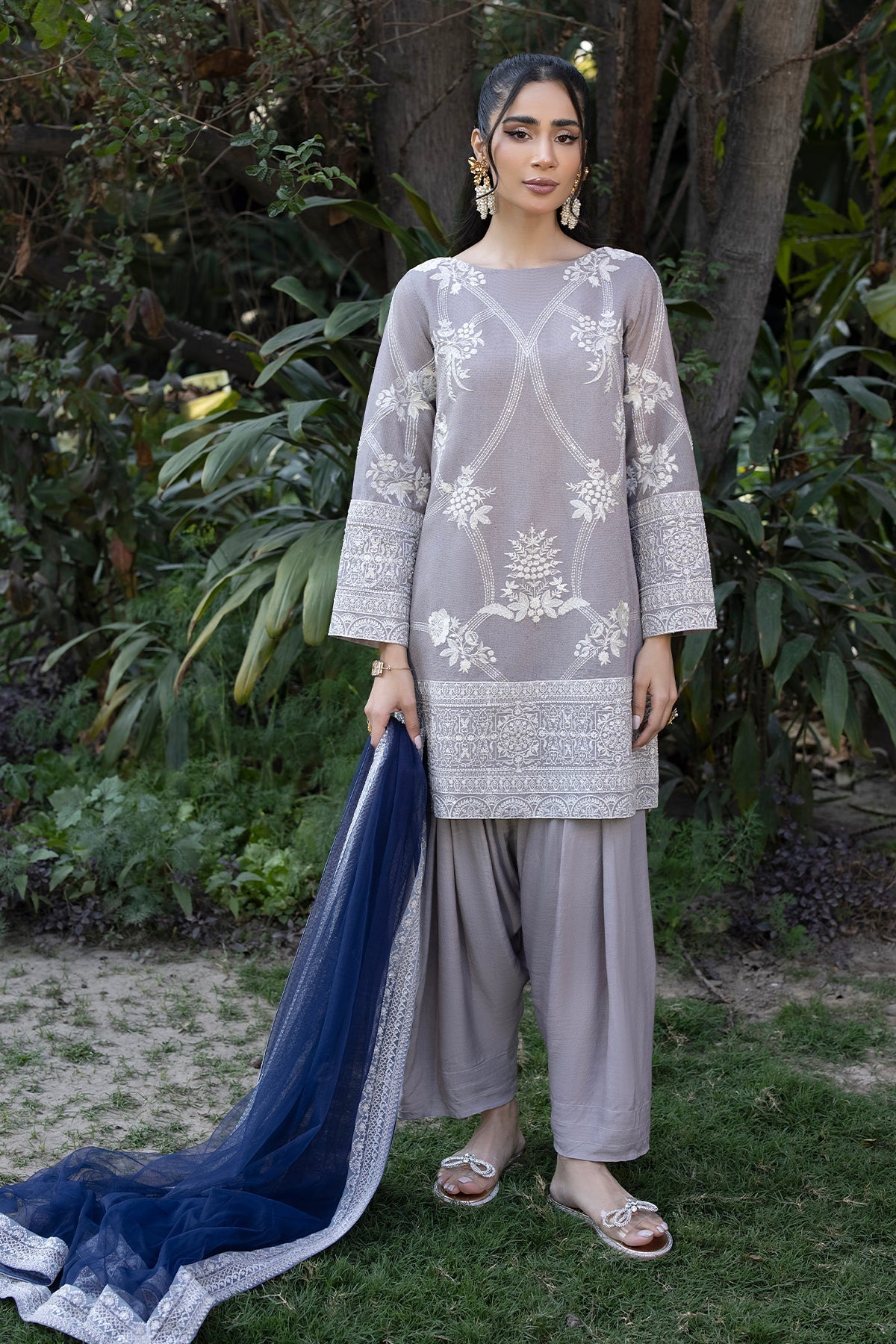 Erum Khan | Shahzeen Eid Collection | KIWI by Erum Khan - Designer Dress - Type: Ladies Clothes - Available at Libayah - 100% Original