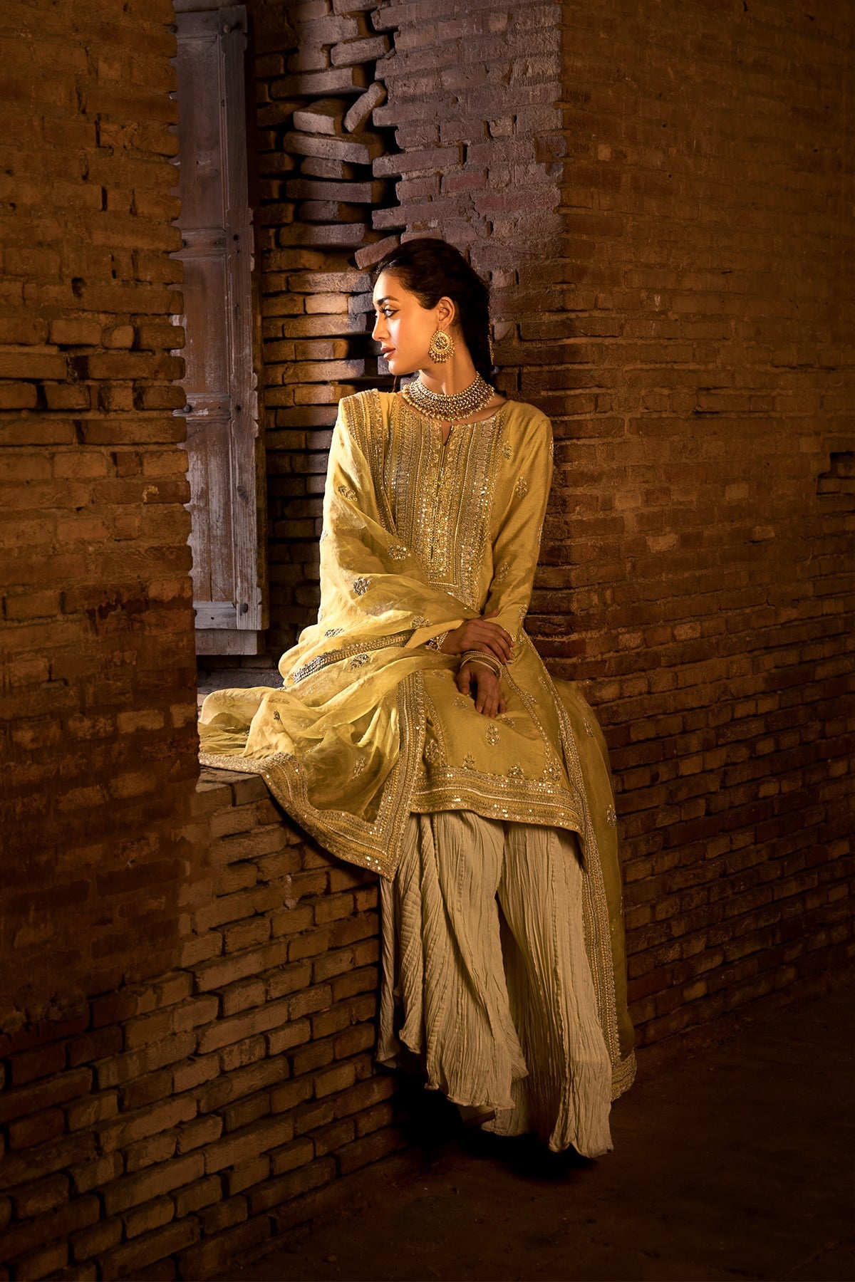 Erum Khan | Shezadian Luxe Formals | DIL ARAA by Erum Khan - Designer Dress - Type: Ladies Clothes - Available at Libayah - 100% Original