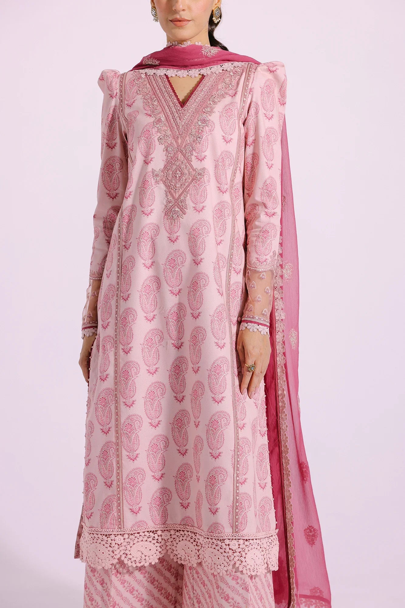 Ethnic | Rozana Collection SS 24 | E0403/203/328 by Ethnic - Designer Dress - Type: Ladies Clothes - Available at Libayah - 100% Original