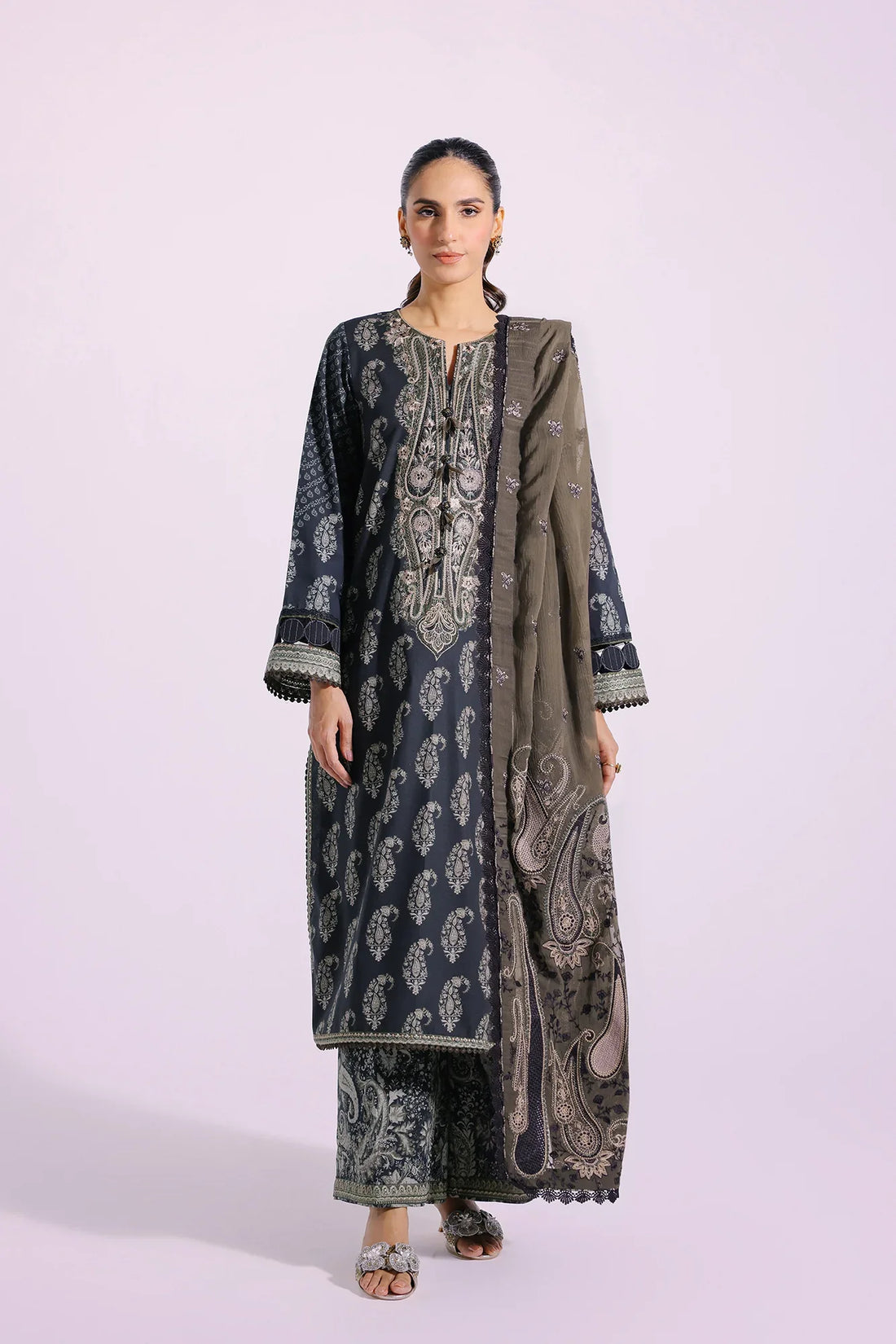 Ethnic | Rozana Collection SS 24 | E0405/203/116 by Ethnic - Designer Dress - Type: Ladies Clothes - Available at Libayah - 100% Original