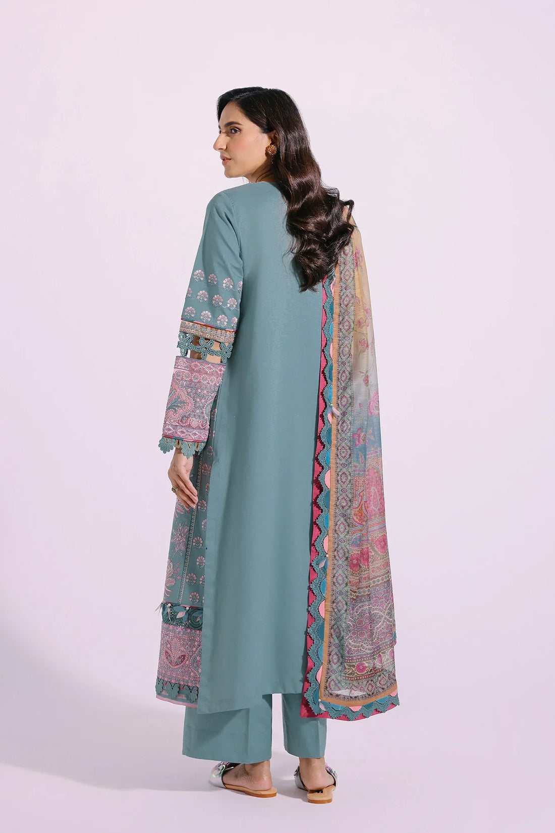Ethnic | Rozana Collection SS 24 | E0406/203/718 by Ethnic - Designer Dress - Type: Ladies Clothes - Available at Libayah - 100% Original