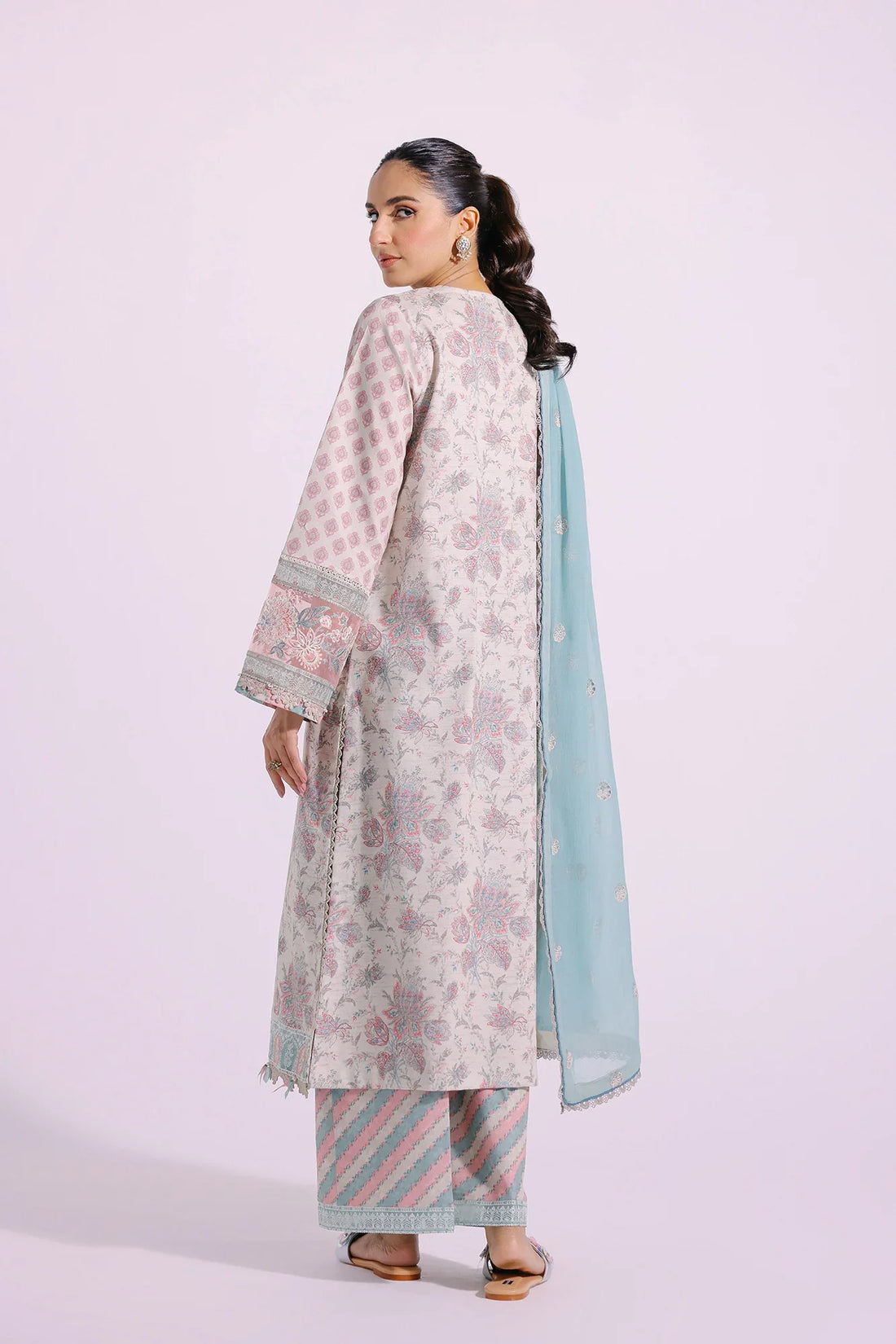 Ethnic | Rozana Collection SS 24 | E0401/203/112 by Ethnic - Designer Dress - Type: Ladies Clothes - Available at Libayah - 100% Original