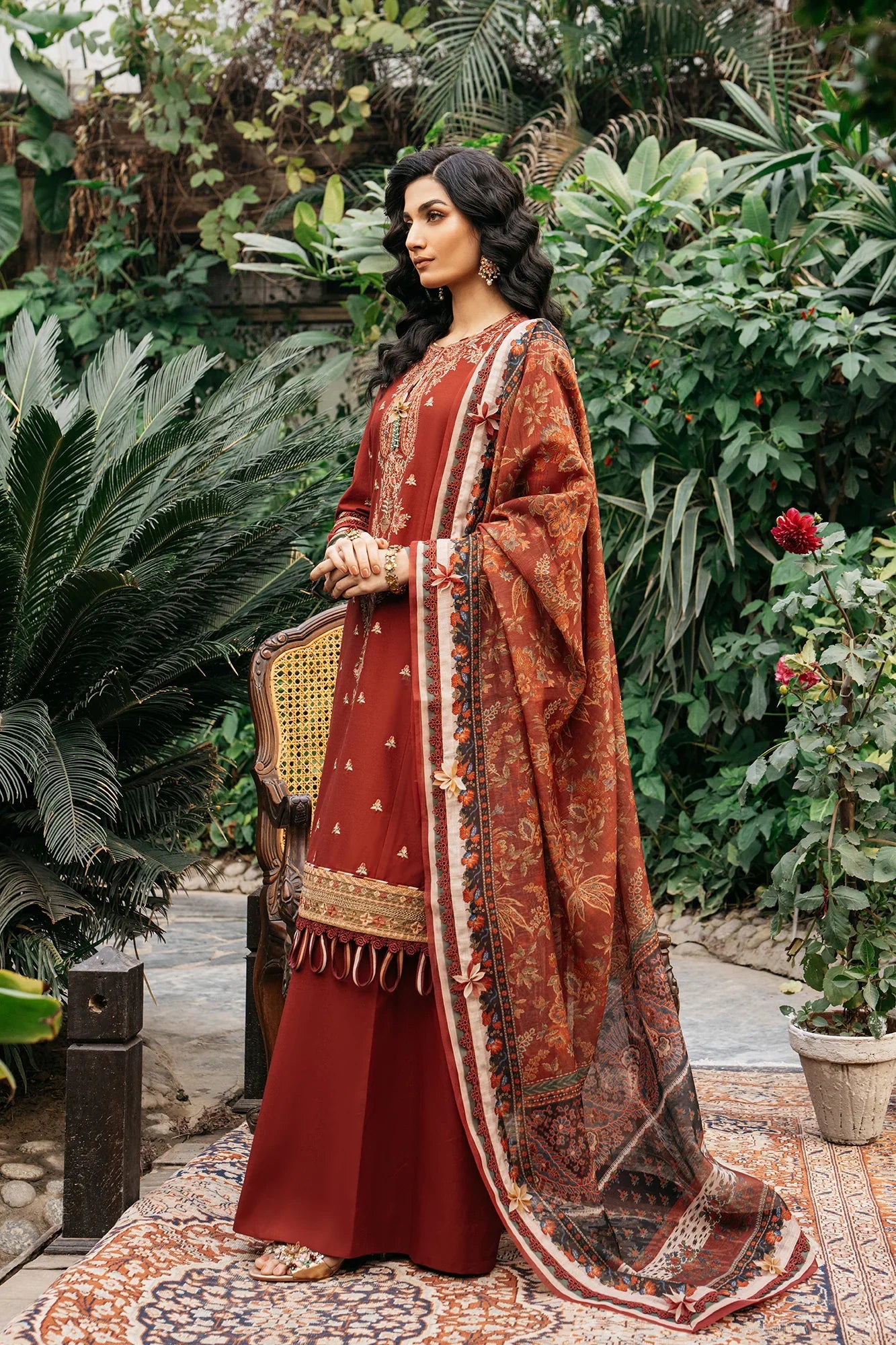 Ethnic | Rozana Collection SS 24 | E0407/203/416 by Ethnic - Designer Dress - Type: Ladies Clothes - Available at Libayah - 100% Original