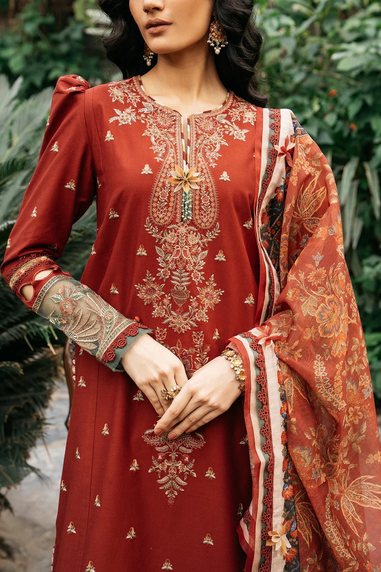 Ethnic | Rozana Collection SS 24 | E0407/203/416 by Ethnic - Designer Dress - Type: Ladies Clothes - Available at Libayah - 100% Original