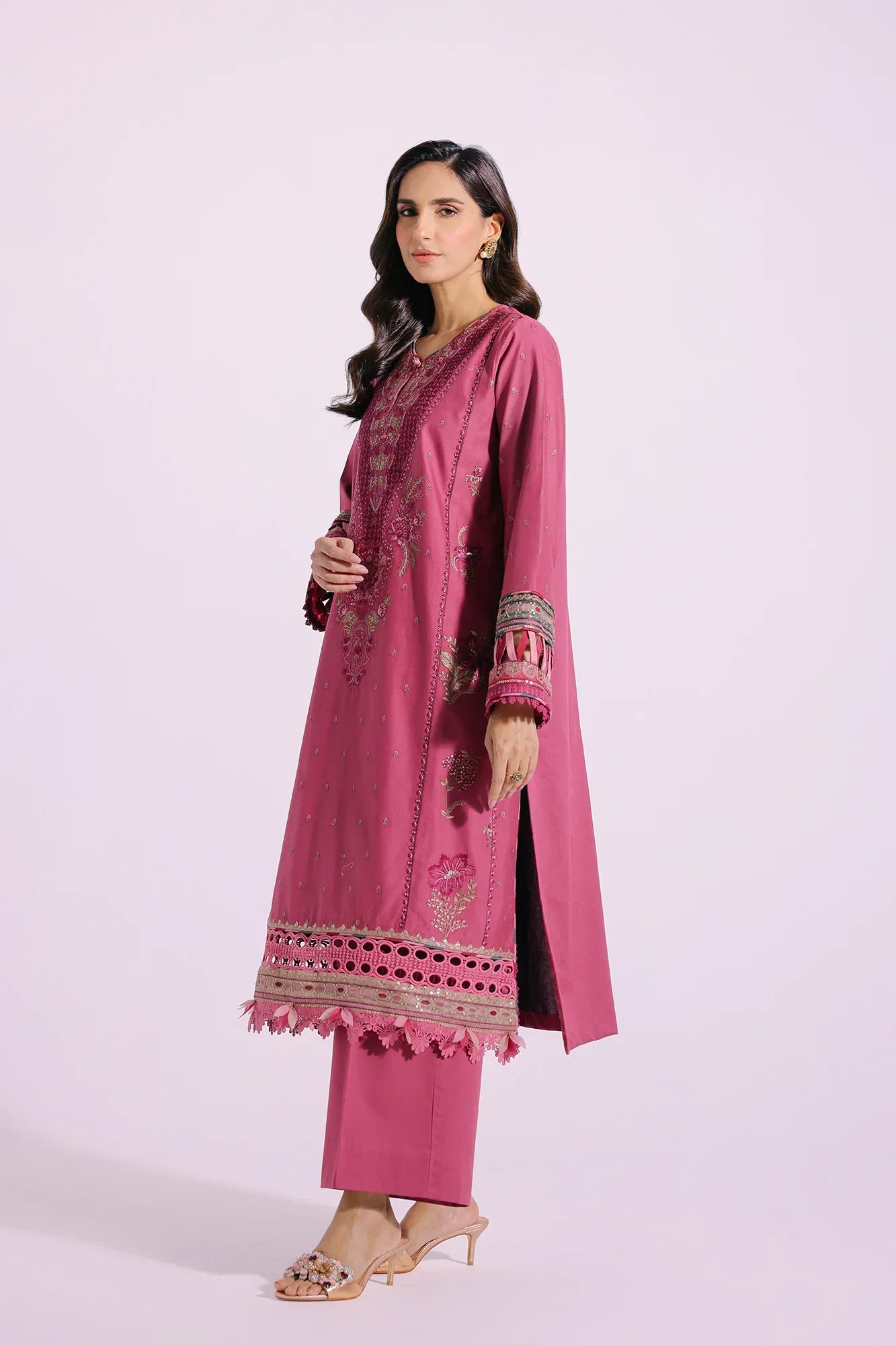 Ethnic | Rozana Collection SS 24 | E0409/203/409 by Ethnic - Designer Dress - Type: Ladies Clothes - Available at Libayah - 100% Original