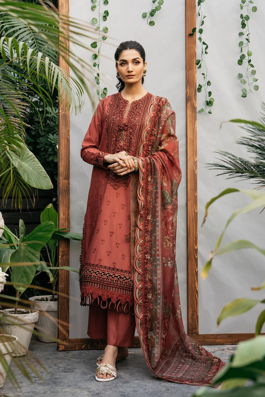 Ethnic | Rozana Collection SS 24 | E0410/203/311 by Ethnic - Designer Dress - Type: Ladies Clothes - Available at Libayah - 100% Original