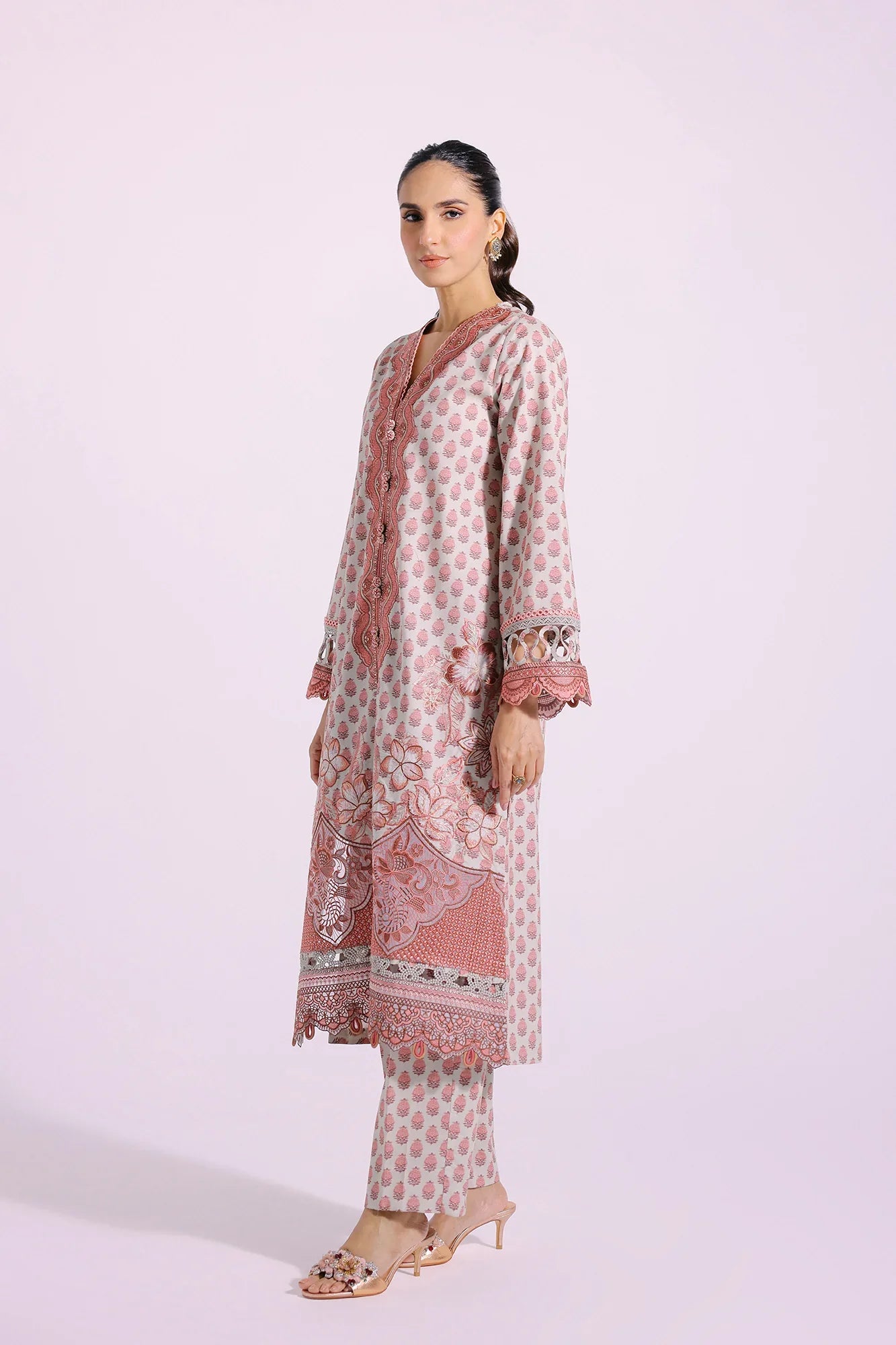 Ethnic | Rozana Collection SS 24 | E0413/203/326 by Ethnic - Designer Dress - Type: Ladies Clothes - Available at Libayah - 100% Original
