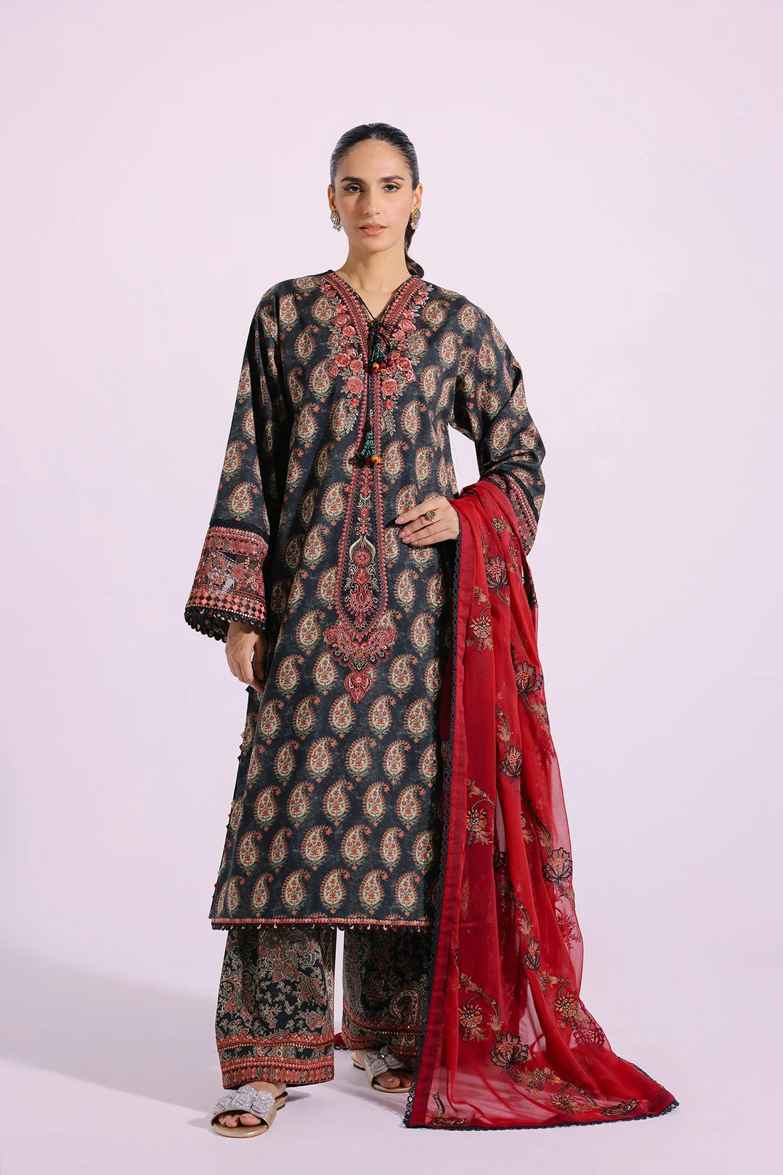 Ethnic | Rozana Collection SS 24 | E0414/203/116 by Ethnic - Designer Dress - Type: Ladies Clothes - Available at Libayah - 100% Original