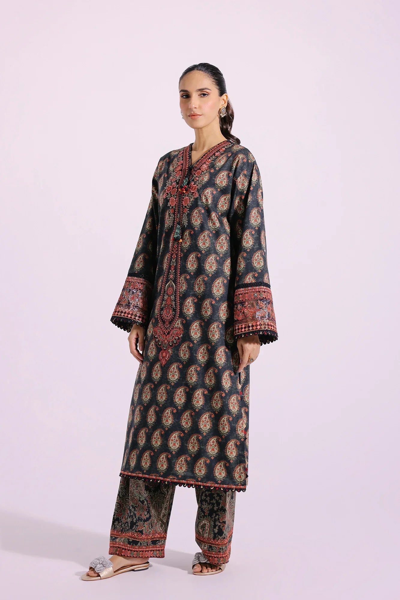 Ethnic | Rozana Collection SS 24 | E0414/203/116 by Ethnic - Designer Dress - Type: Ladies Clothes - Available at Libayah - 100% Original