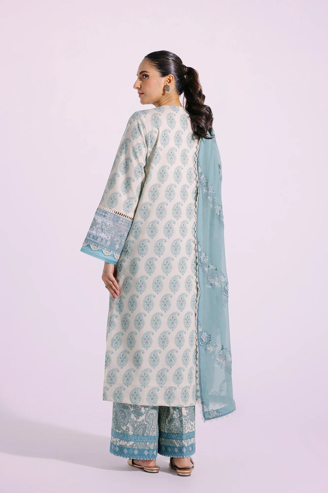 Ethnic | Rozana Collection SS 24 | E0414/203/130 by Ethnic - Designer Dress - Type: Ladies Clothes - Available at Libayah - 100% Original