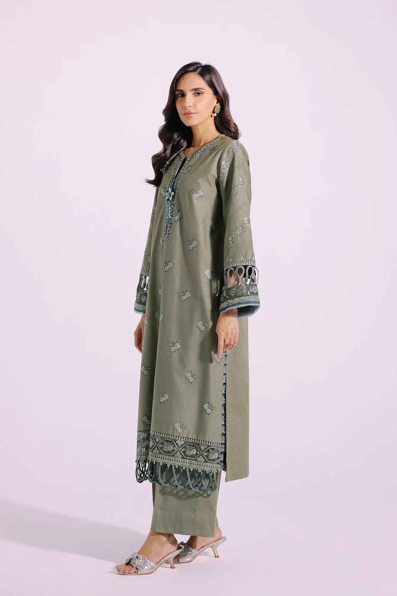 Ethnic | Rozana Collection SS 24 | E0415/203/127 by Ethnic - Designer Dress - Type: Ladies Clothes - Available at Libayah - 100% Original