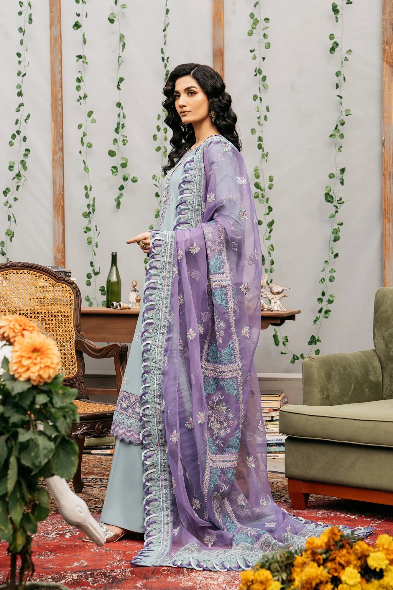 Ethnic | Rozana Collection SS 24 | E0415/203/716 by Ethnic - Designer Dress - Type: Ladies Clothes - Available at Libayah - 100% Original