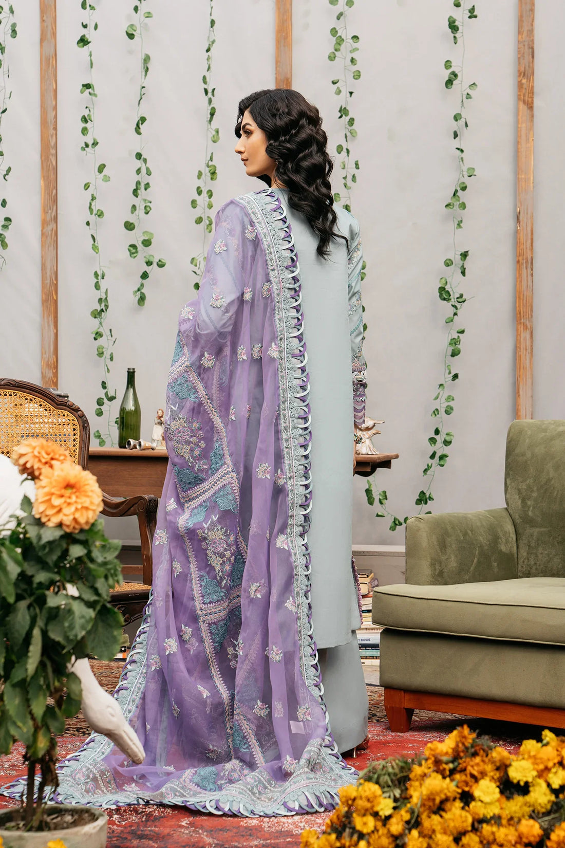 Ethnic | Rozana Collection SS 24 | E0415/203/716 by Ethnic - Designer Dress - Type: Ladies Clothes - Available at Libayah - 100% Original