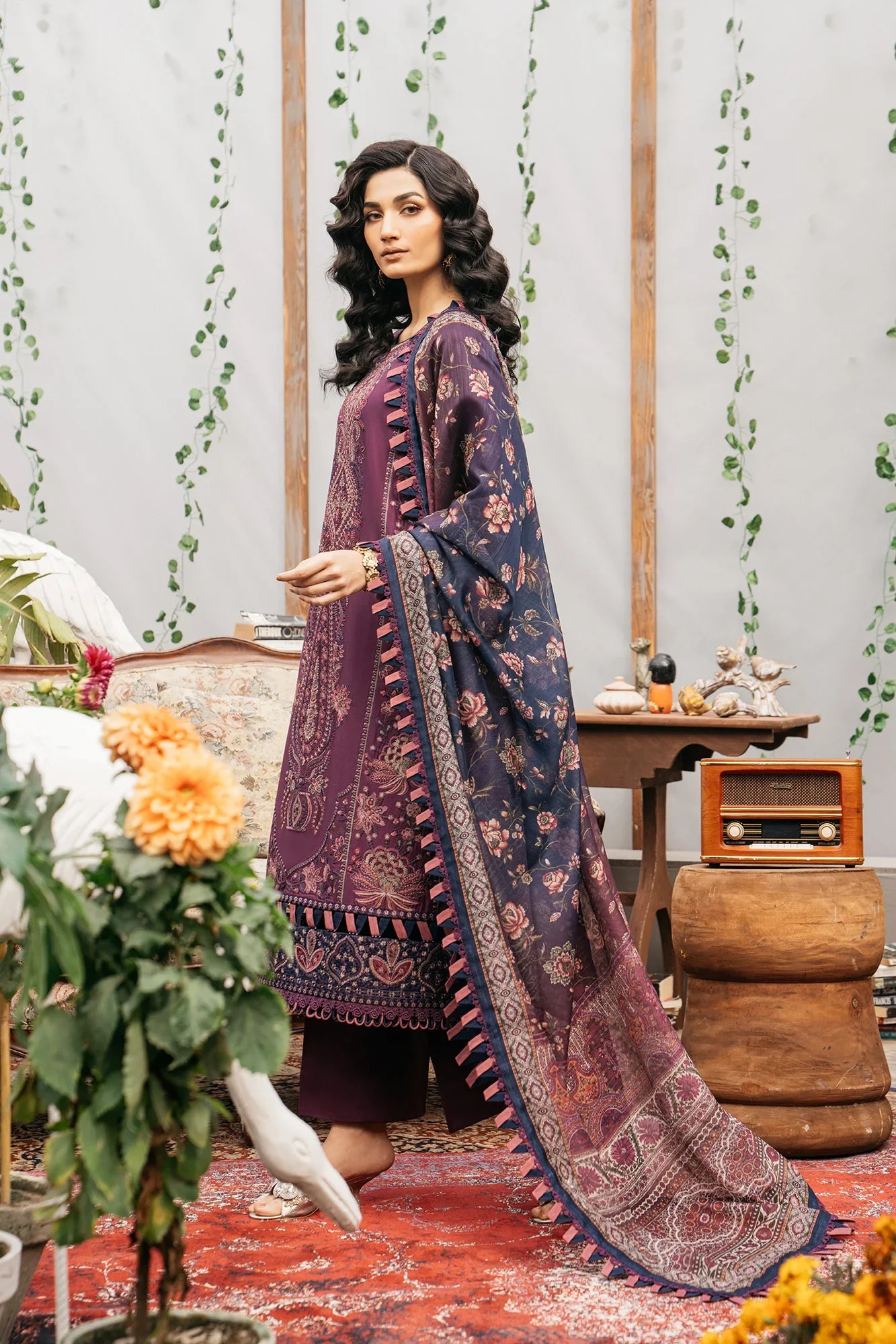 Ethnic | Rozana Collection SS 24 | E0406/203/520 by Ethnic - Designer Dress - Type: Ladies Clothes - Available at Libayah - 100% Original
