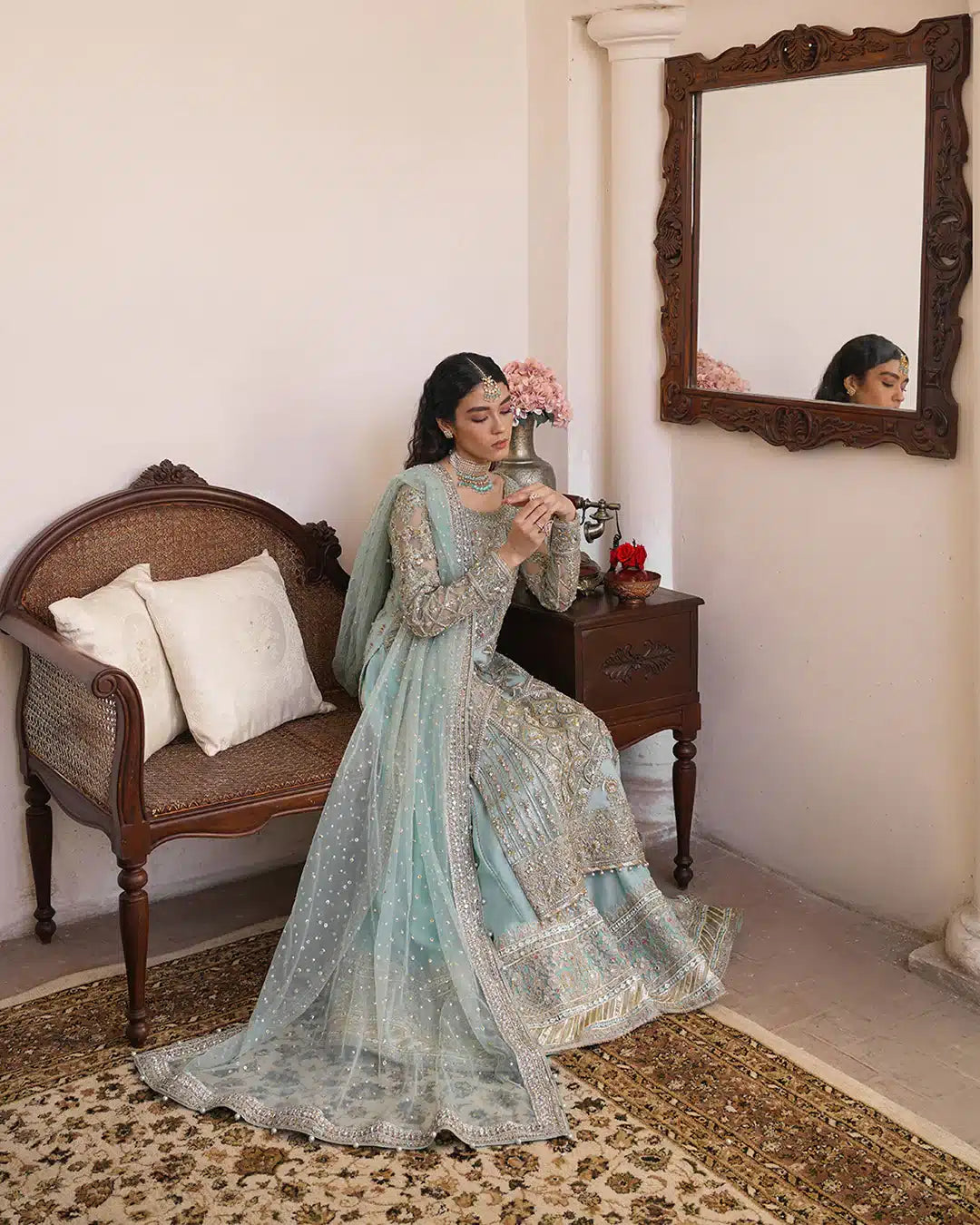 Faiza Saqlain | Irina Wedding Formals 23 | Cahya by Faiza Saqlain - Designer Dress  - Type : Wedding Dress - Available at Libayah - 100% Original 