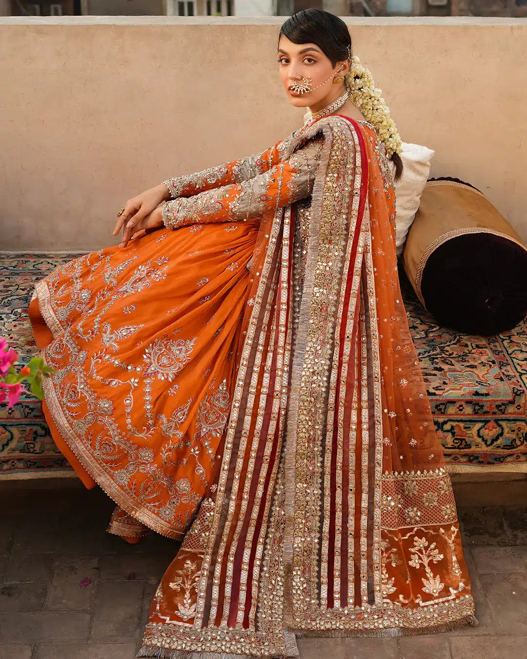 Faiza Saqlain | Irina Wedding Formals 23 | Sevgi by Faiza Saqlain - Designer Dress  - Type : Wedding Dress - Available at Libayah - 100% Original 