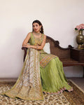 Faiza Saqlain | Irina Wedding Formals 23 | Tamaan by Faiza Saqlain - Designer Dress  - Type : Wedding Dress - Available at Libayah - 100% Original 