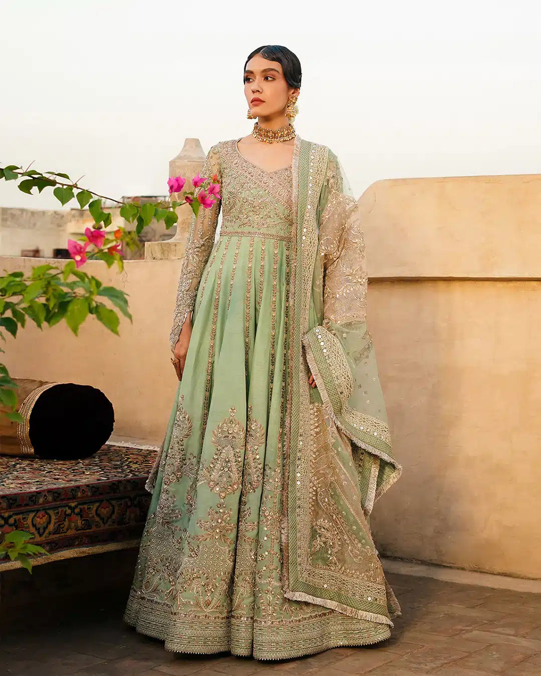 Faiza Saqlain | Irina Wedding Formals 23 | Adana by Faiza Saqlain - Designer Dress  - Type : Wedding Dress - Available at Libayah - 100% Original 