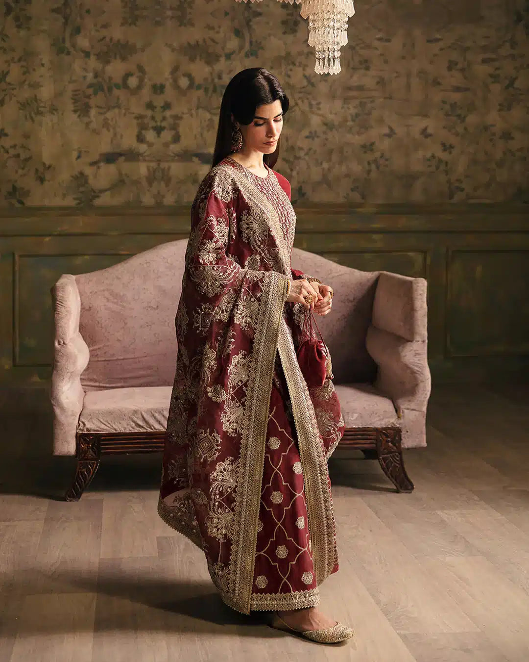 Faiza Saqlain | Manaar Luxe Formals 23 | Negar by Faiza Saqlain - Designer Dress  - Type : Wedding Dress - Available at Libayah - 100% Original 