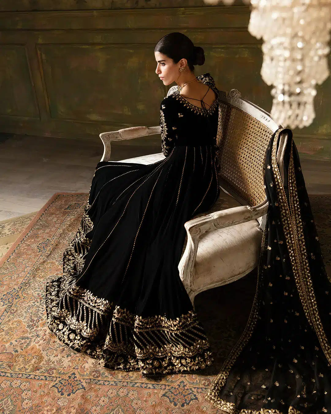 Faiza Saqlain | Manaar Luxe Formals 23 | Venera by Faiza Saqlain - Designer Dress  - Type : Wedding Dress - Available at Libayah - 100% Original 