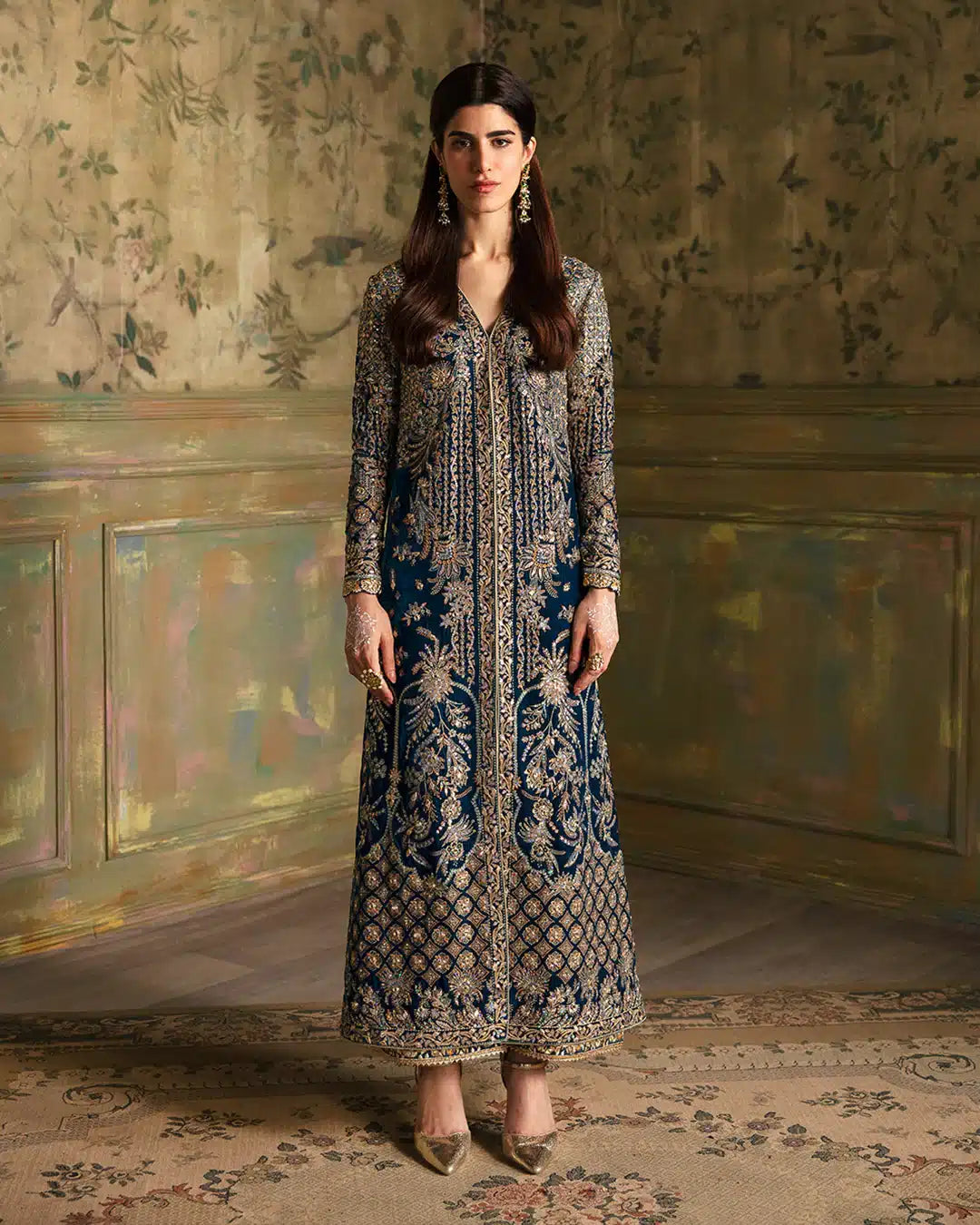 Faiza Saqlain | Manaar Luxe Formals 23 | Haanie by Faiza Saqlain - Designer Dress  - Type : Wedding Dress - Available at Libayah - 100% Original 