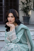 Farasha | Bahaar Embroidered Lawn | Aqua Pearl by Farasha - Designer Dress - Type: Ladies Clothes - Available at Libayah - 100% Original